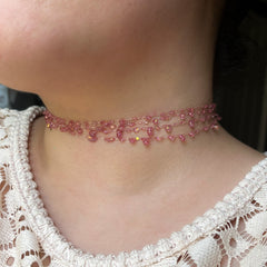 Ballerina Tiered Choker Necklace