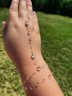 Cascaded Dew Hand Chain Bracelet