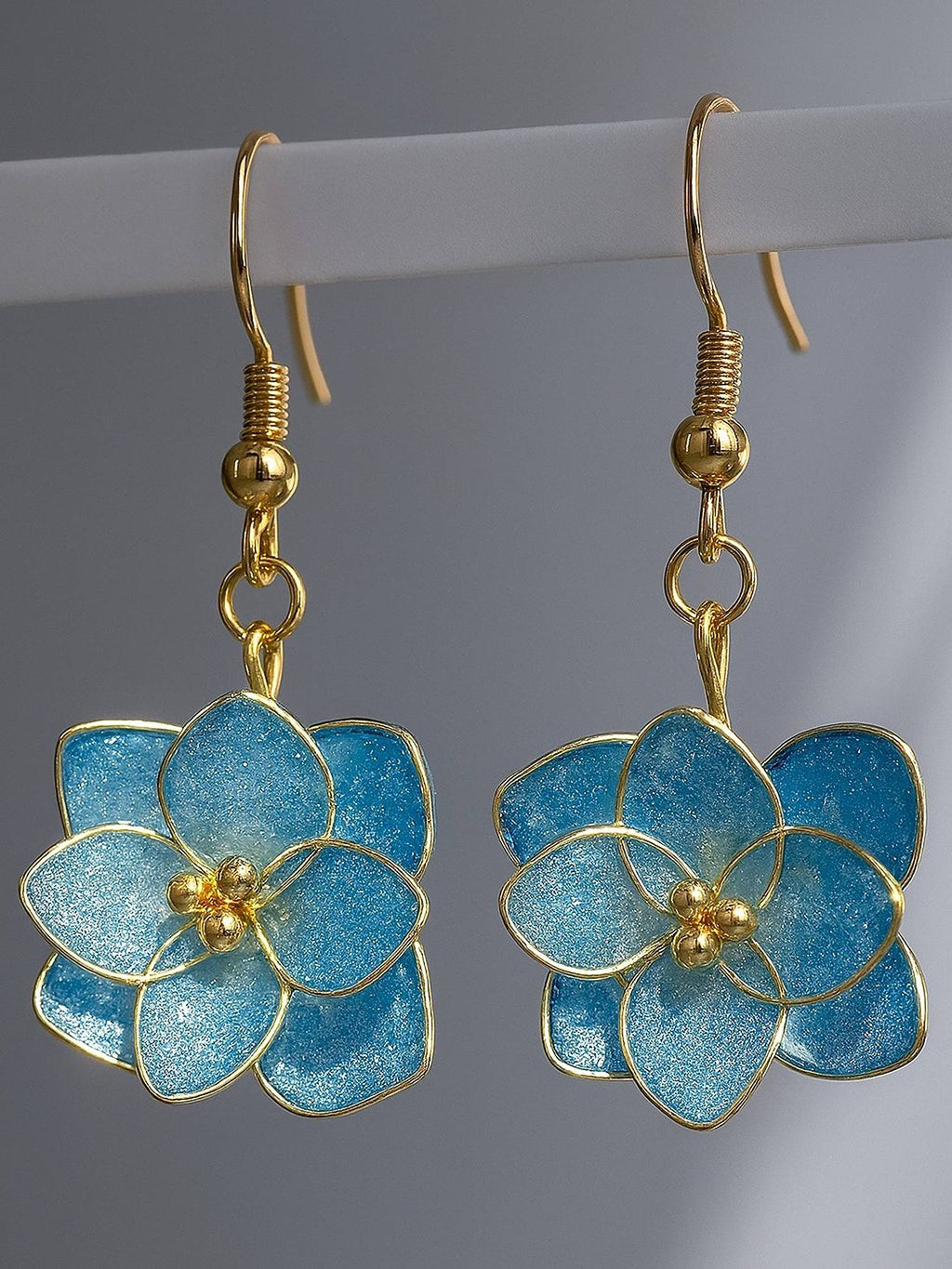 Hydrangea Flower Earring