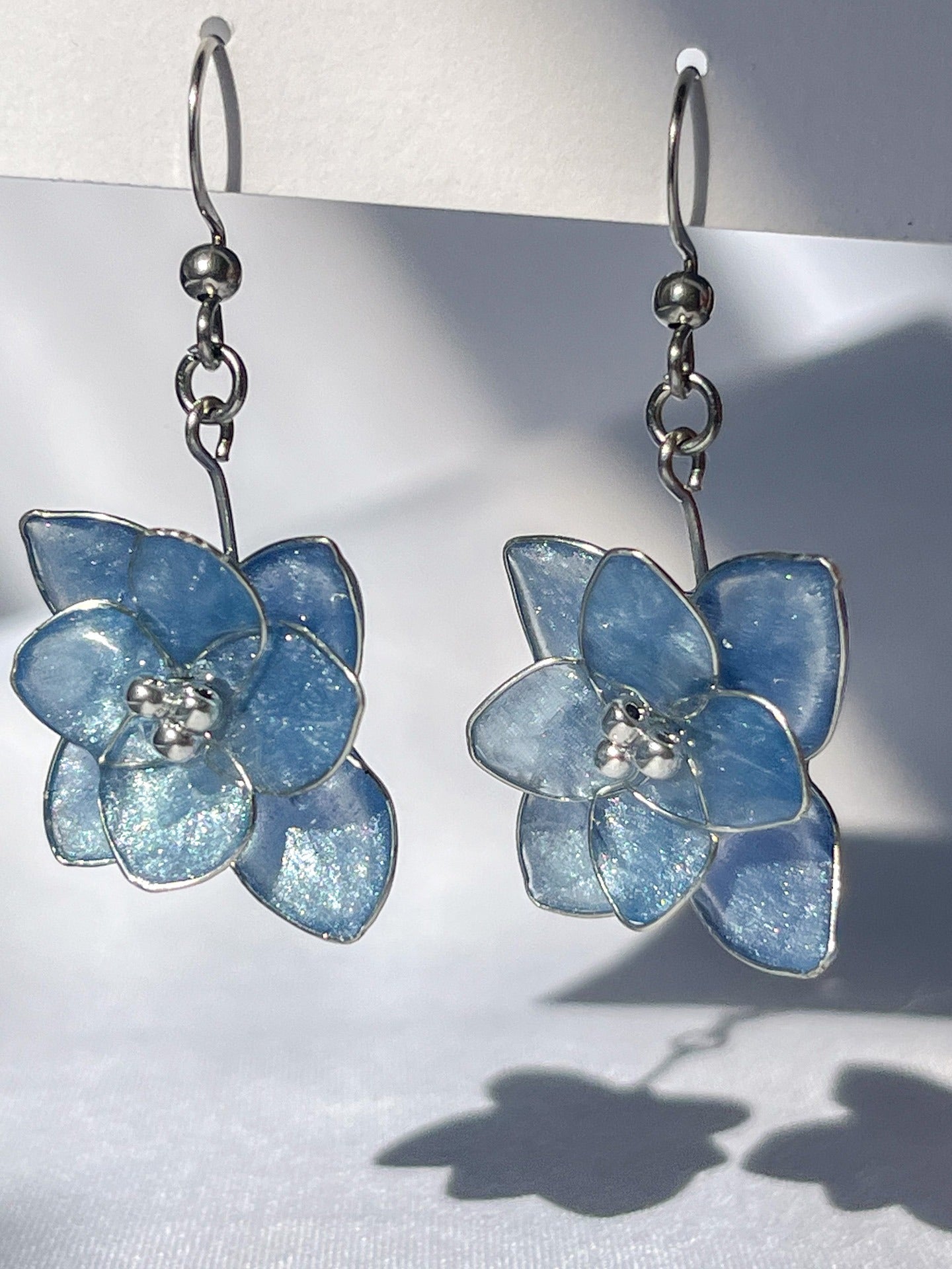Hydrangea Flower Earring