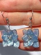 Hydrangea Flower Earring
