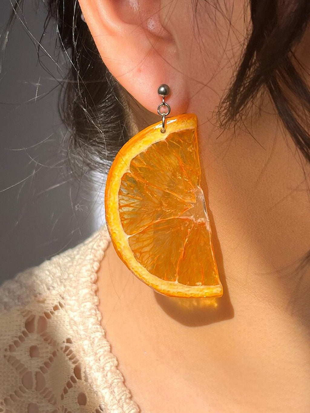 Cara Cara Orange Earring