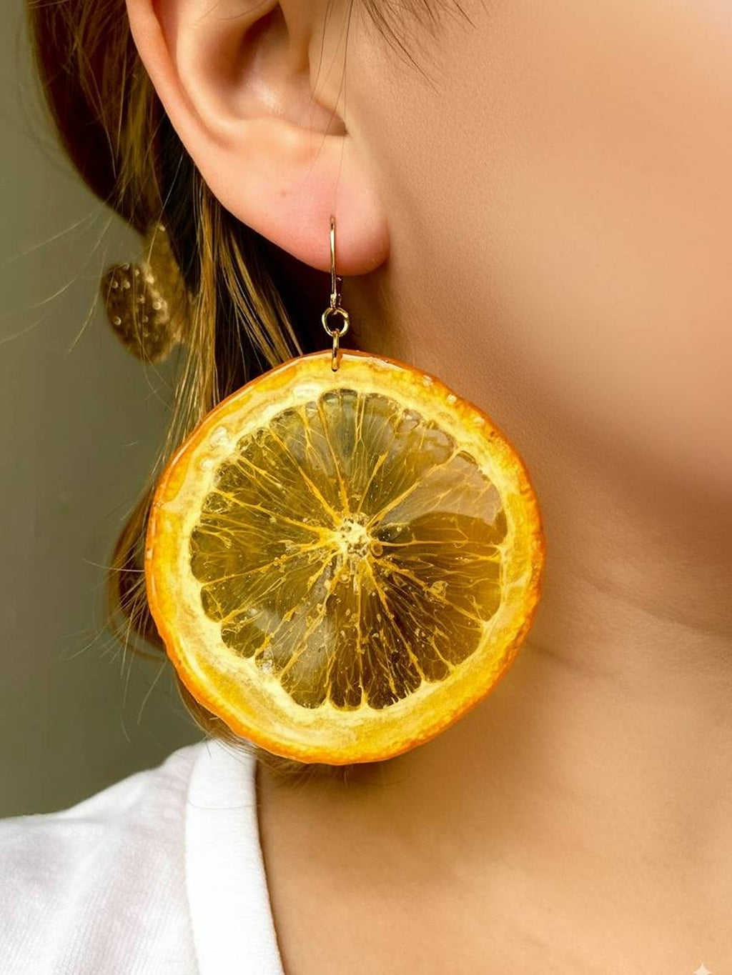 Cara Cara Orange Earring