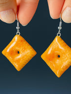 Cheez-It Earring