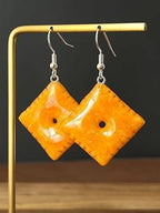 Cheez-It Earring
