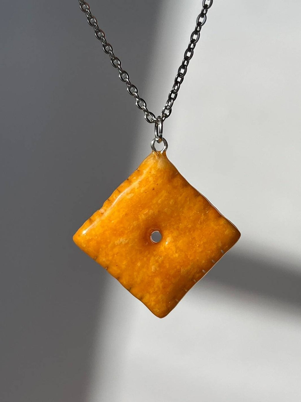 Cheez-It Necklace