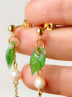 Cherry Tomato Pearl Earring