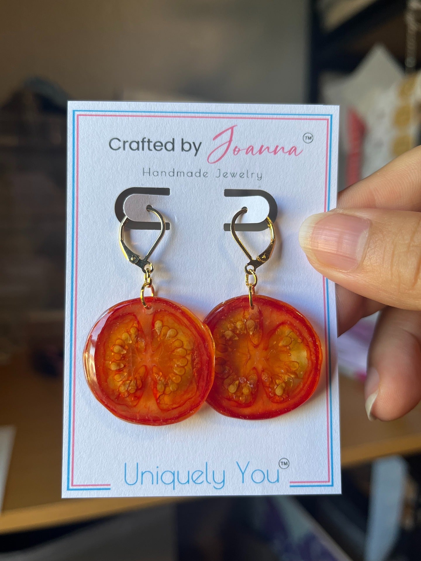 Cherry Tomato Earring Main image