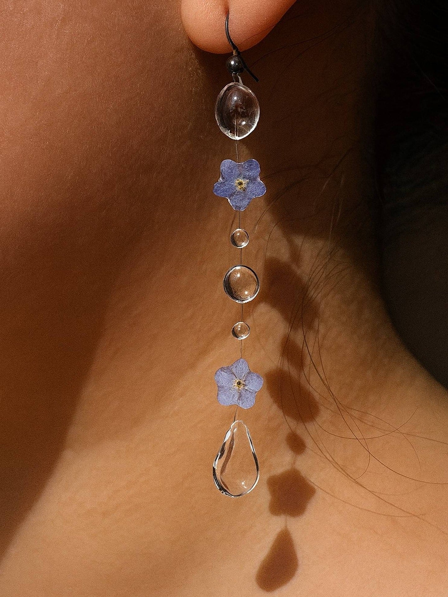Dewy Forget Me Not Earrings Main image