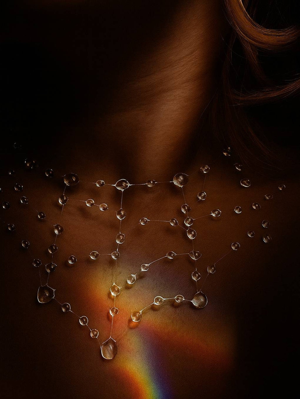 Dewy Spiderweb Necklace