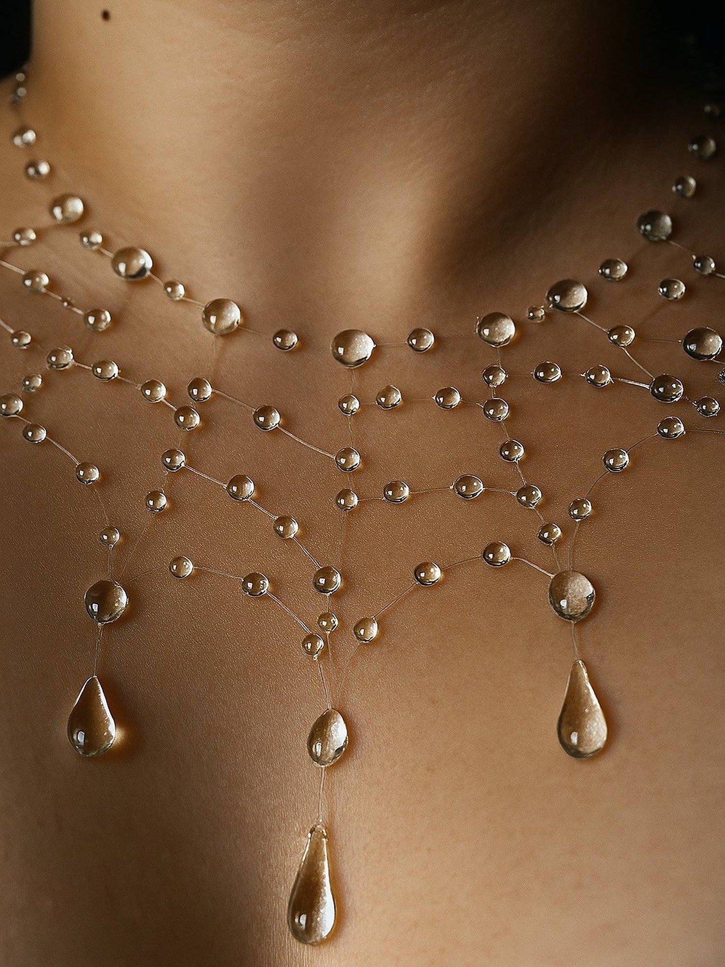 Entangled Dewdrop Necklace