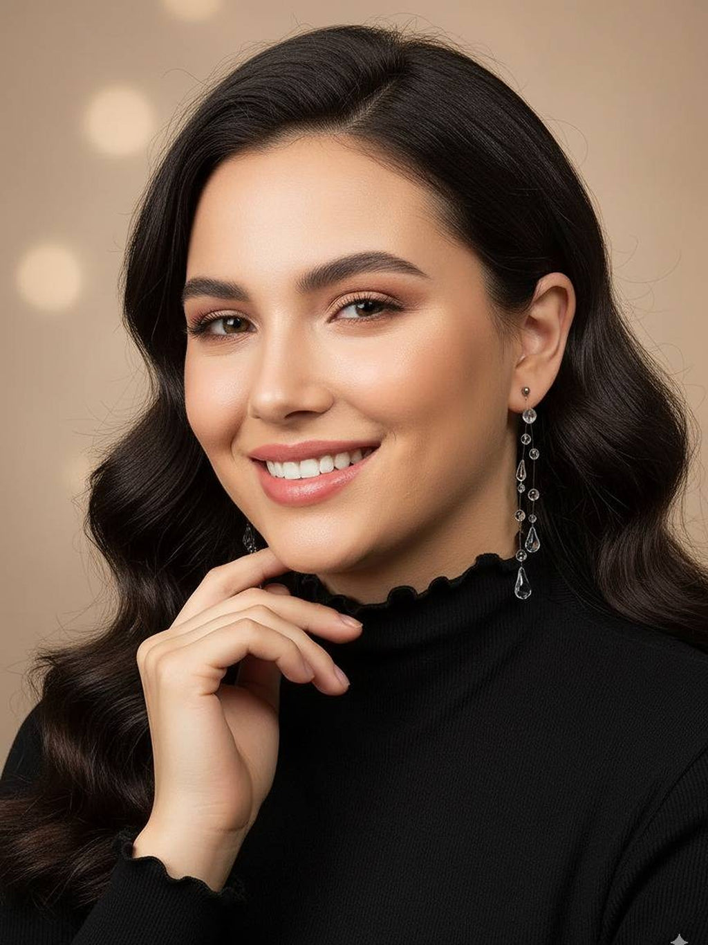 Flowing Rain Earring