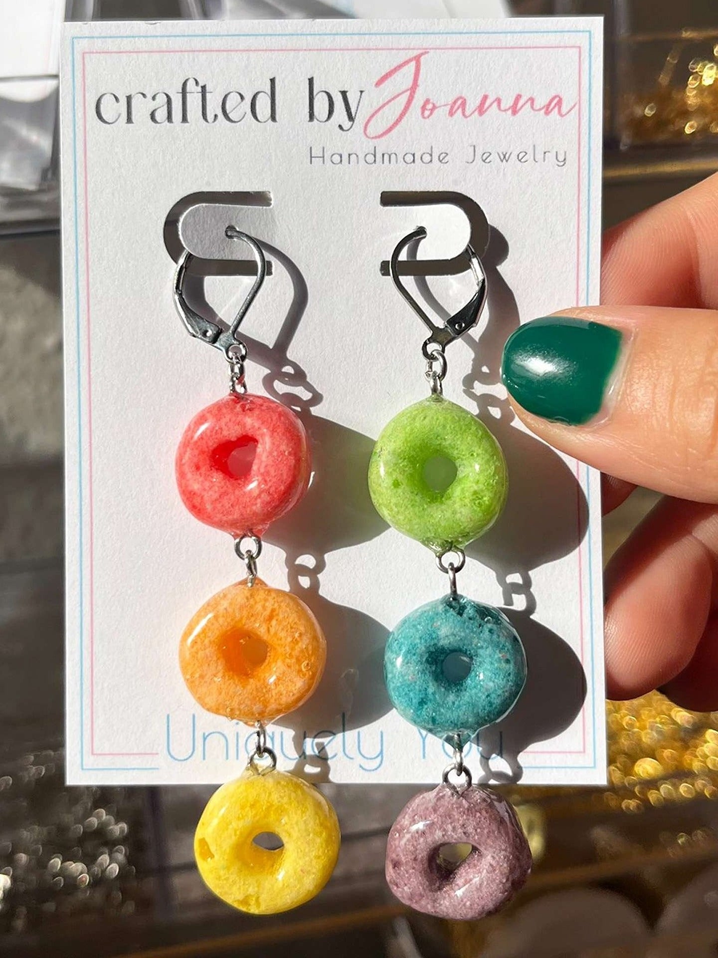 Froot Loop Earring