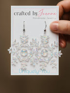 Frostbite Snowflake Earring