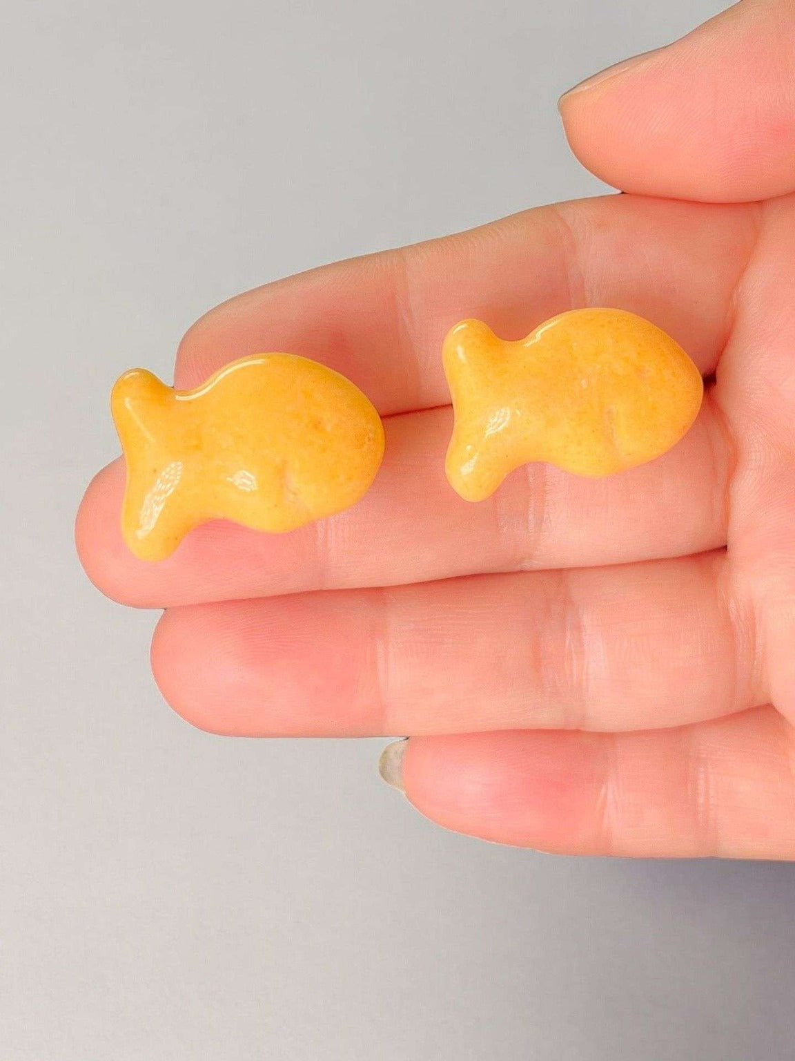 Goldfish Cracker Stud