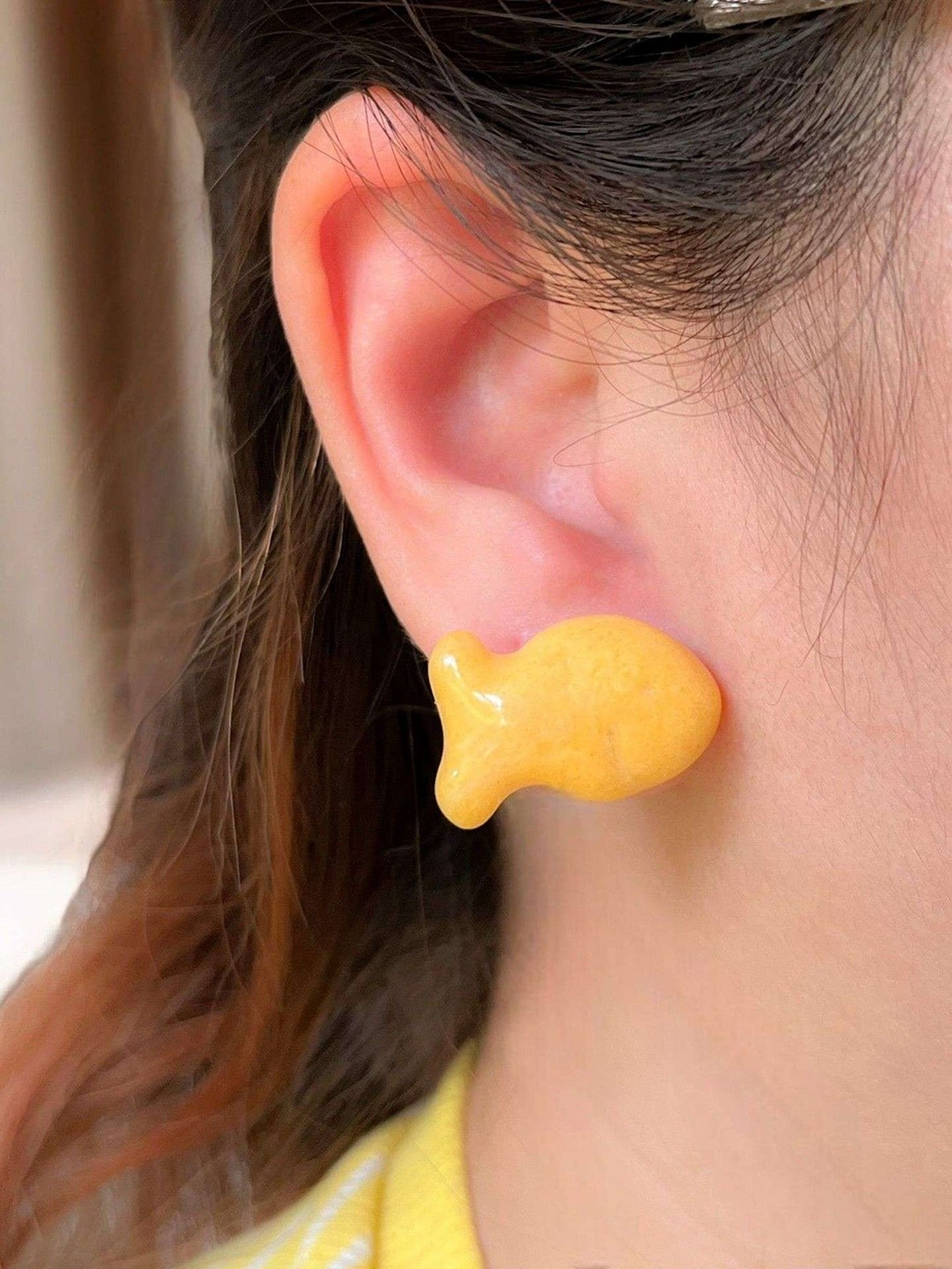 Goldfish Cracker Stud Secondary image