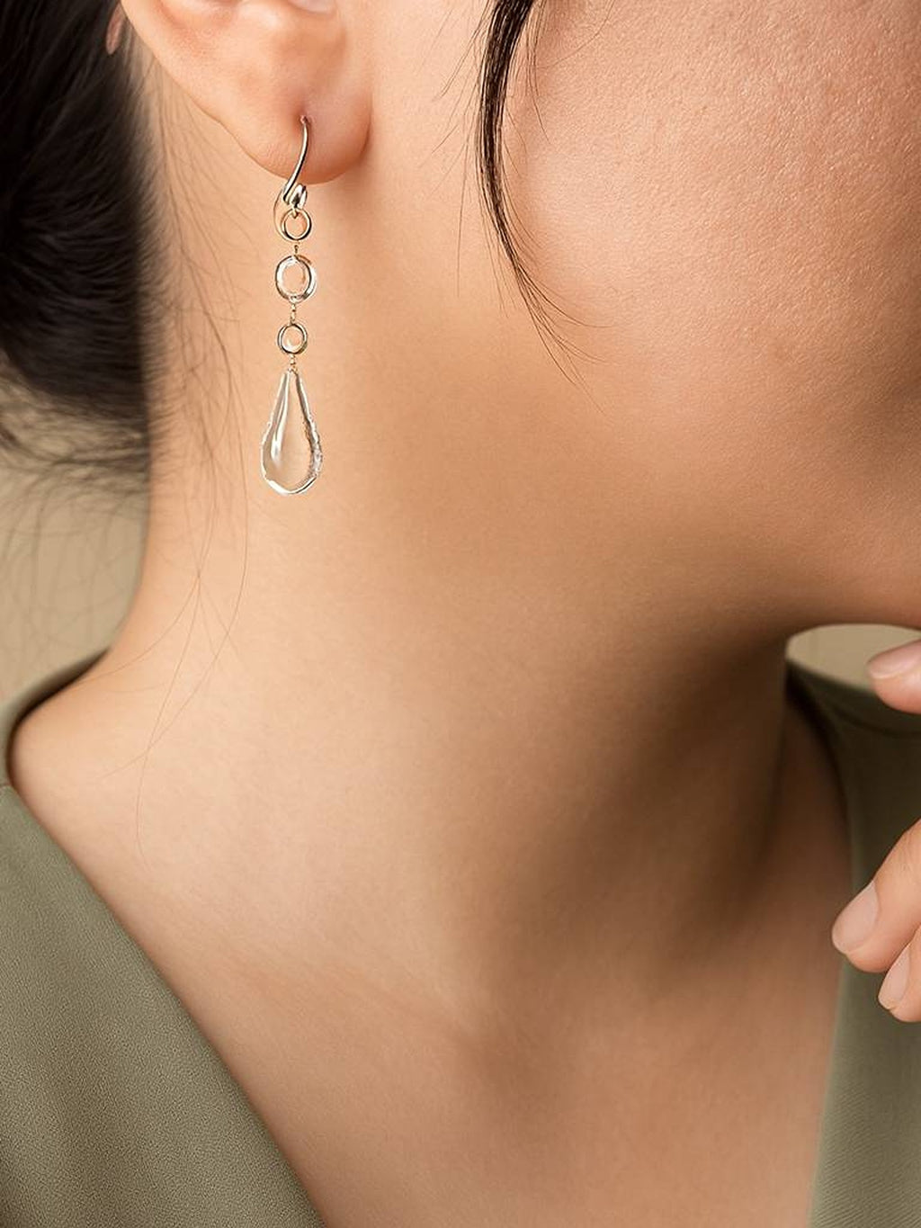 Lux Teardrop Earring