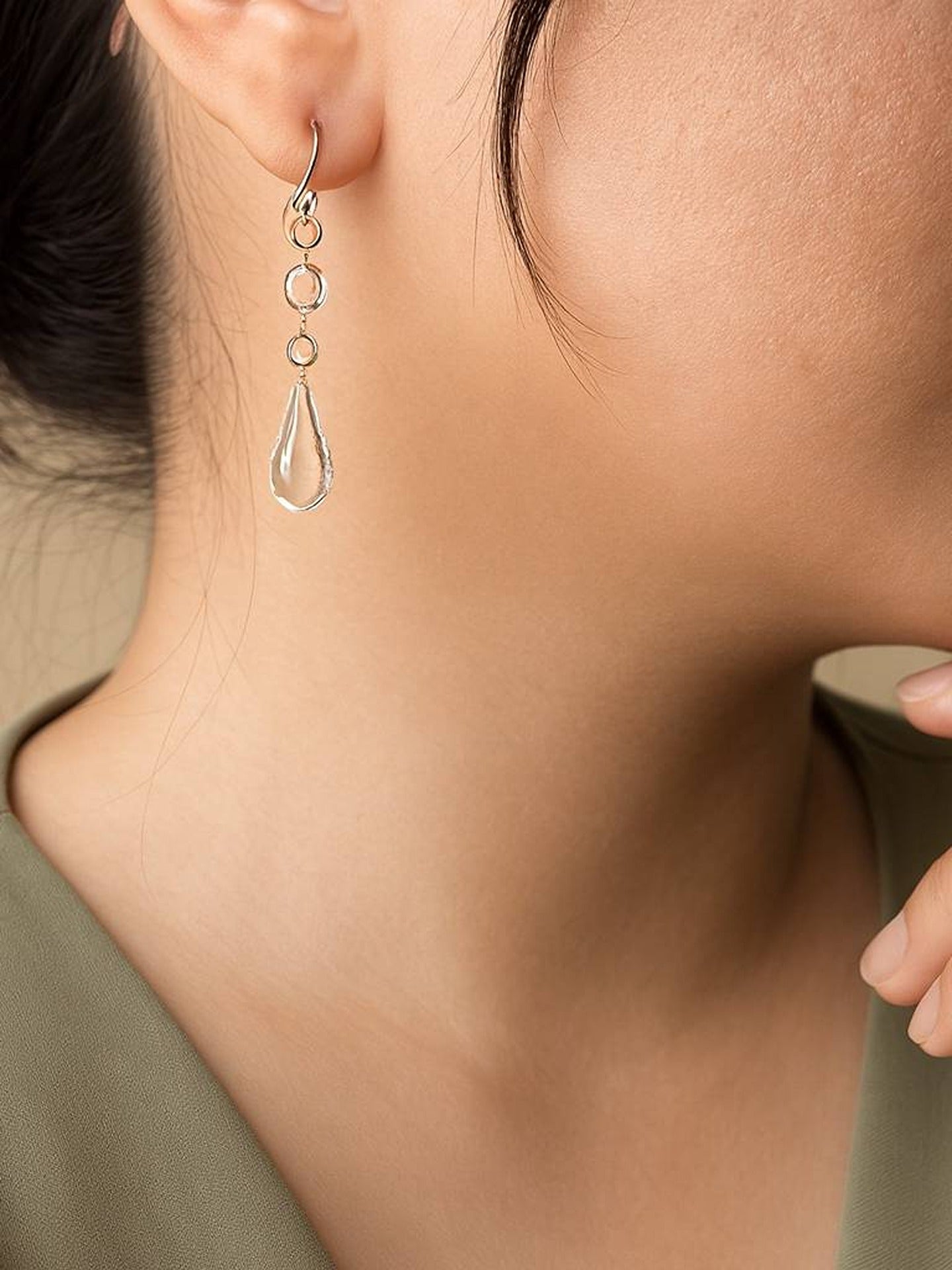 Lux Teardrop Earring