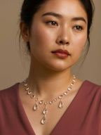 Lux Teardrop Necklace