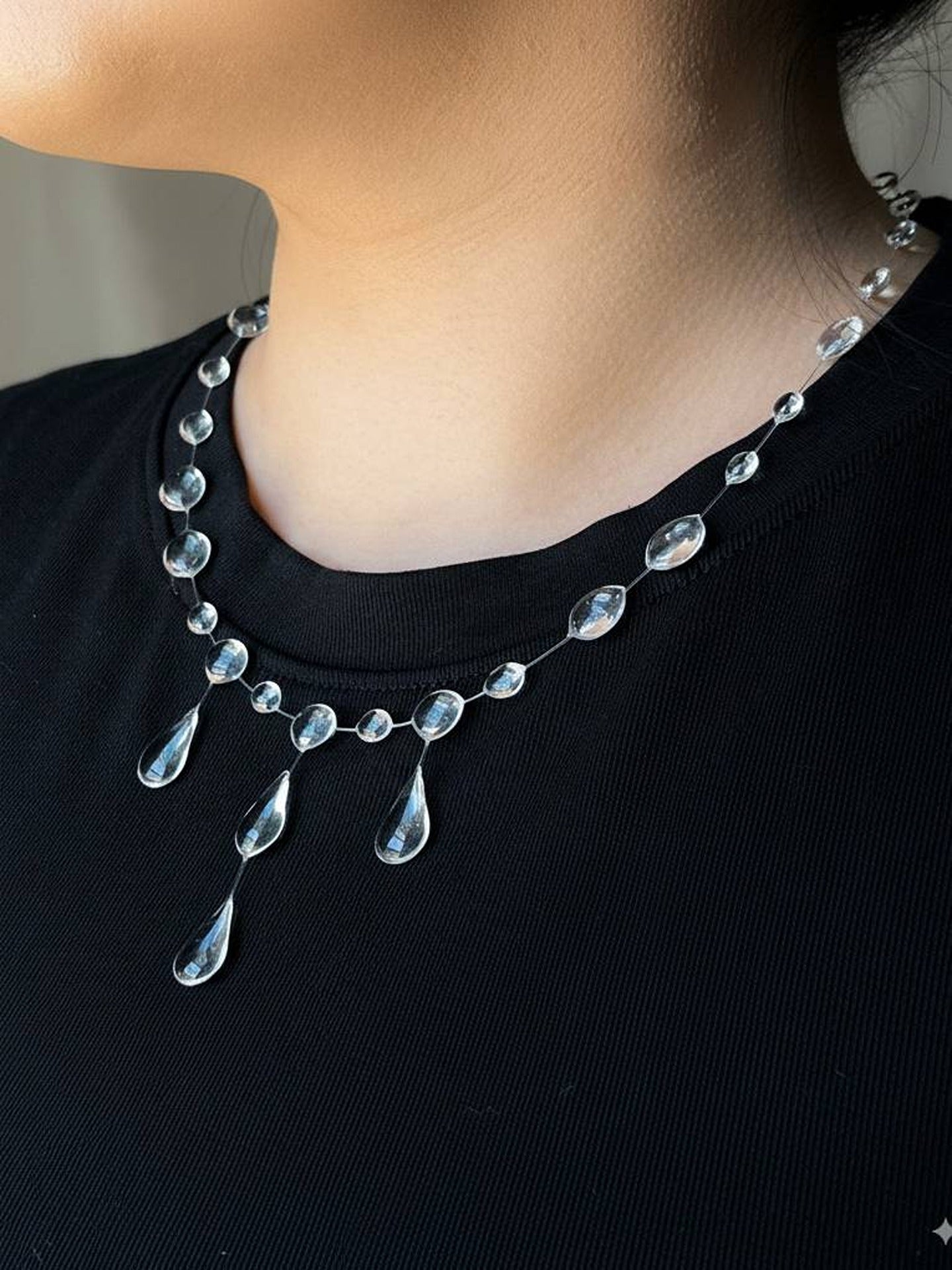 Lux Teardrop Necklace