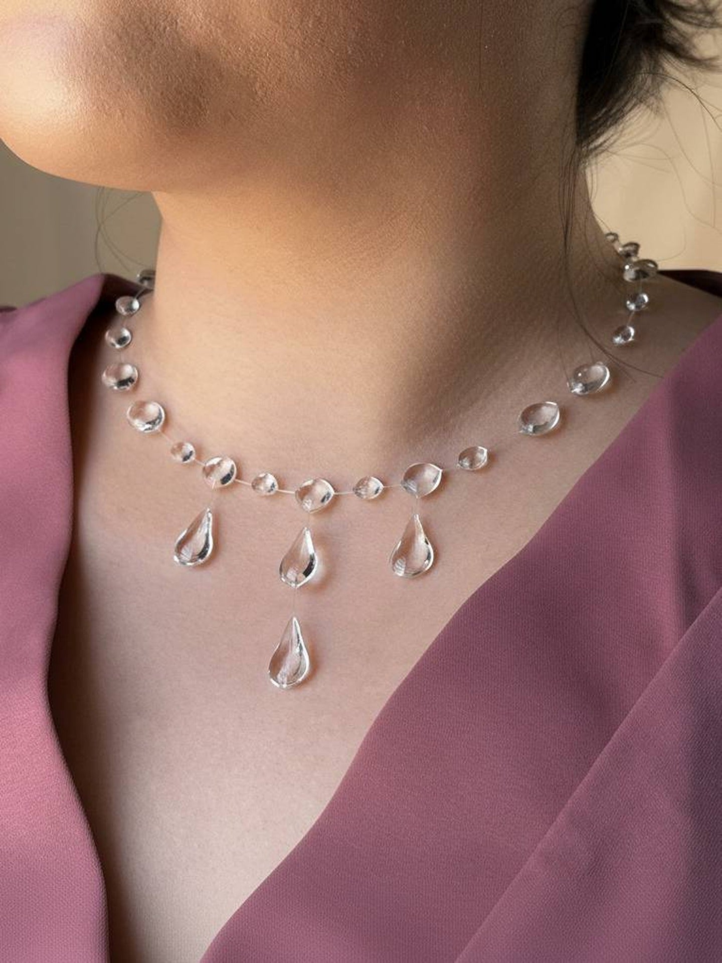 Lux Teardrop Necklace Main image