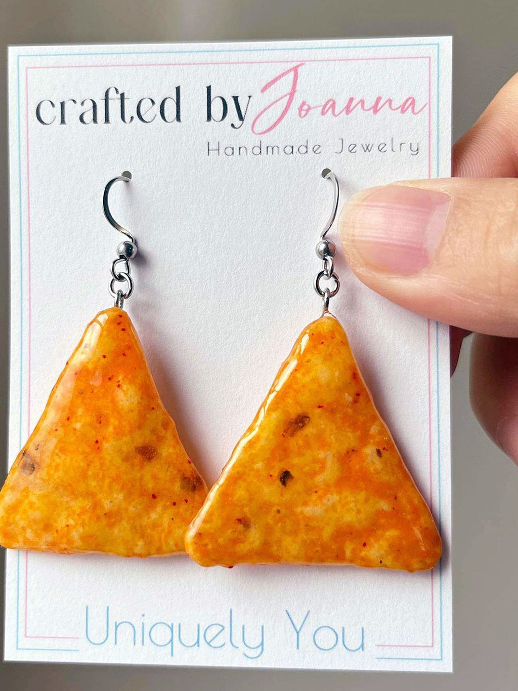 Mini Nacho Cheese Earring