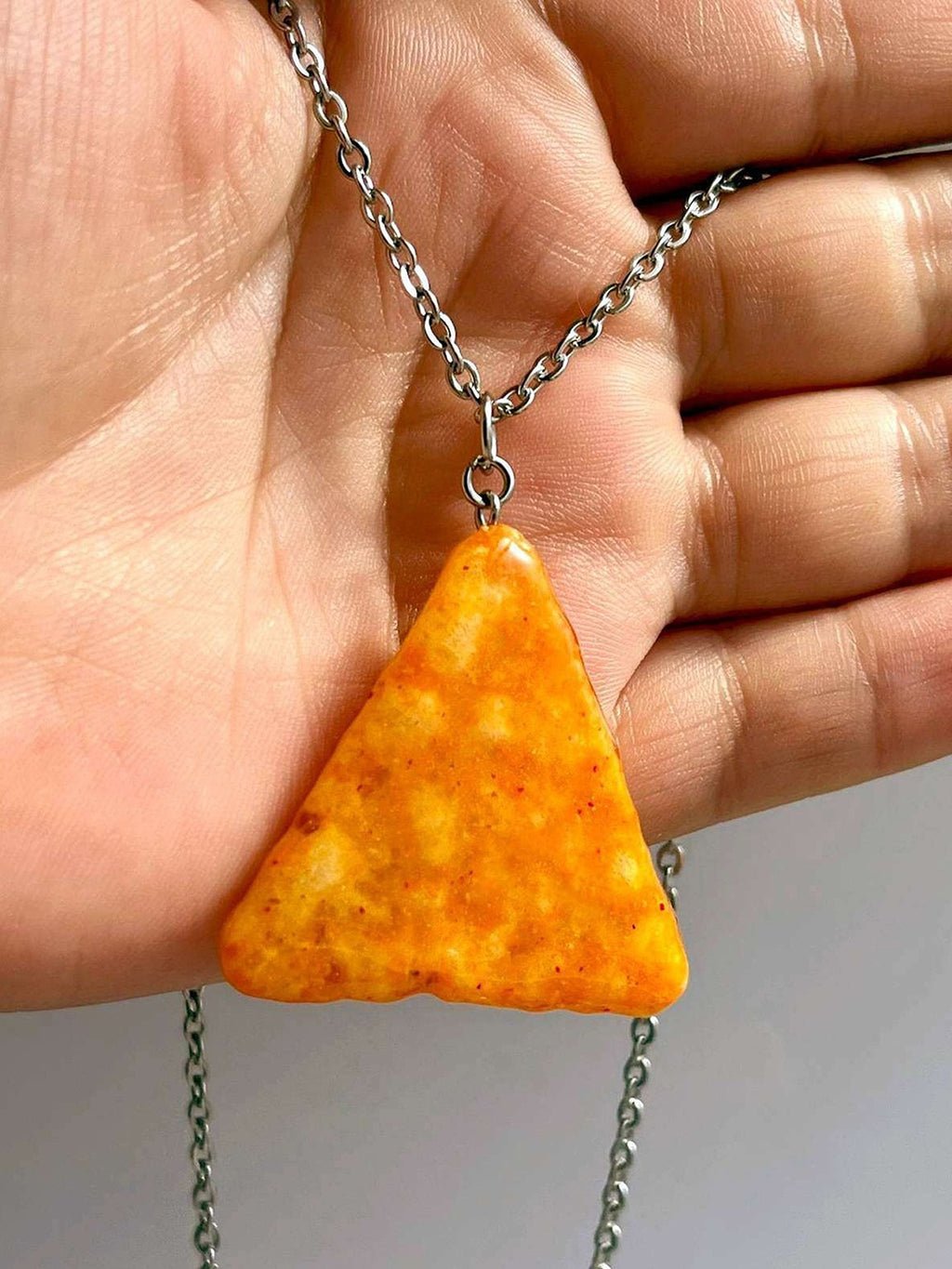 Mini Nacho Cheese Necklace