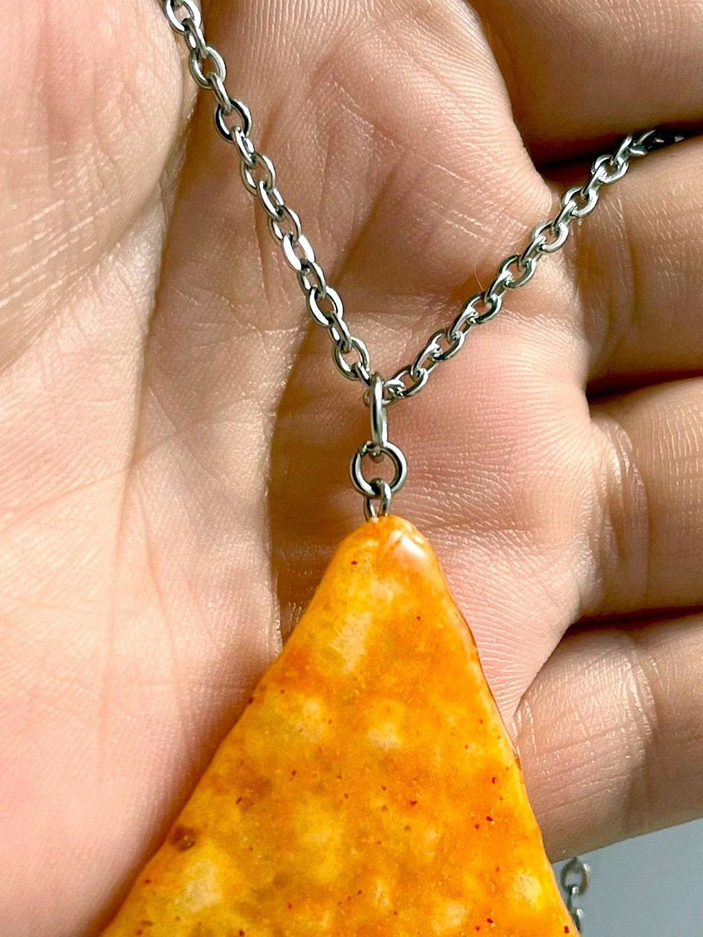 Mini Nacho Cheese Necklace