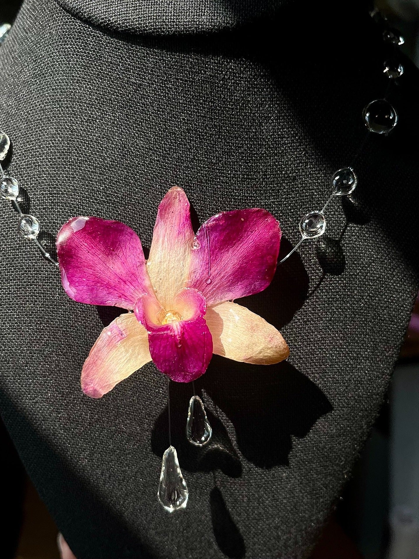 Purple Morning Blossom Necklace Secondary image