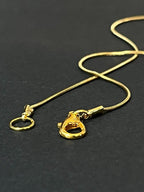 Purple Orchid Necklace