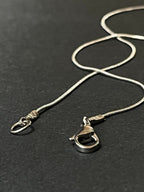 Purple Orchid Necklace