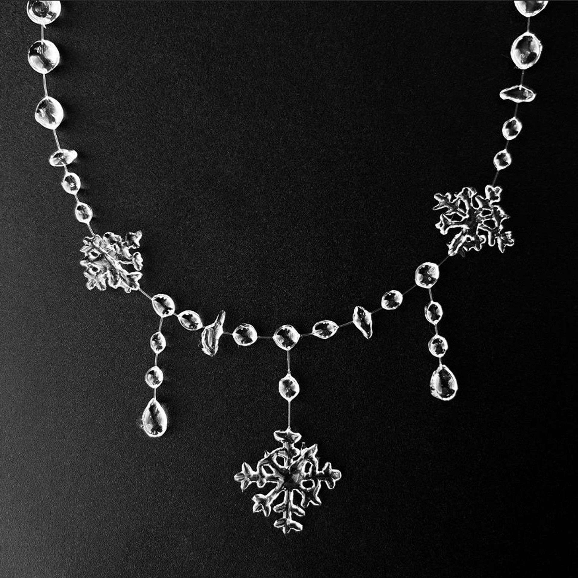 Winter Snowflake Necklace