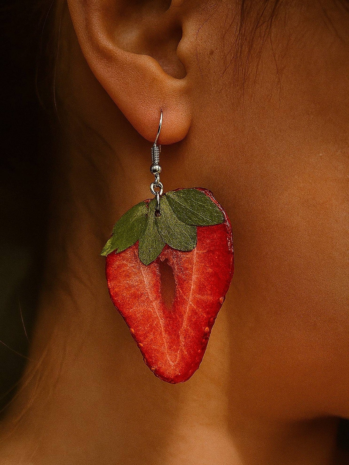 Strawberry Earring
