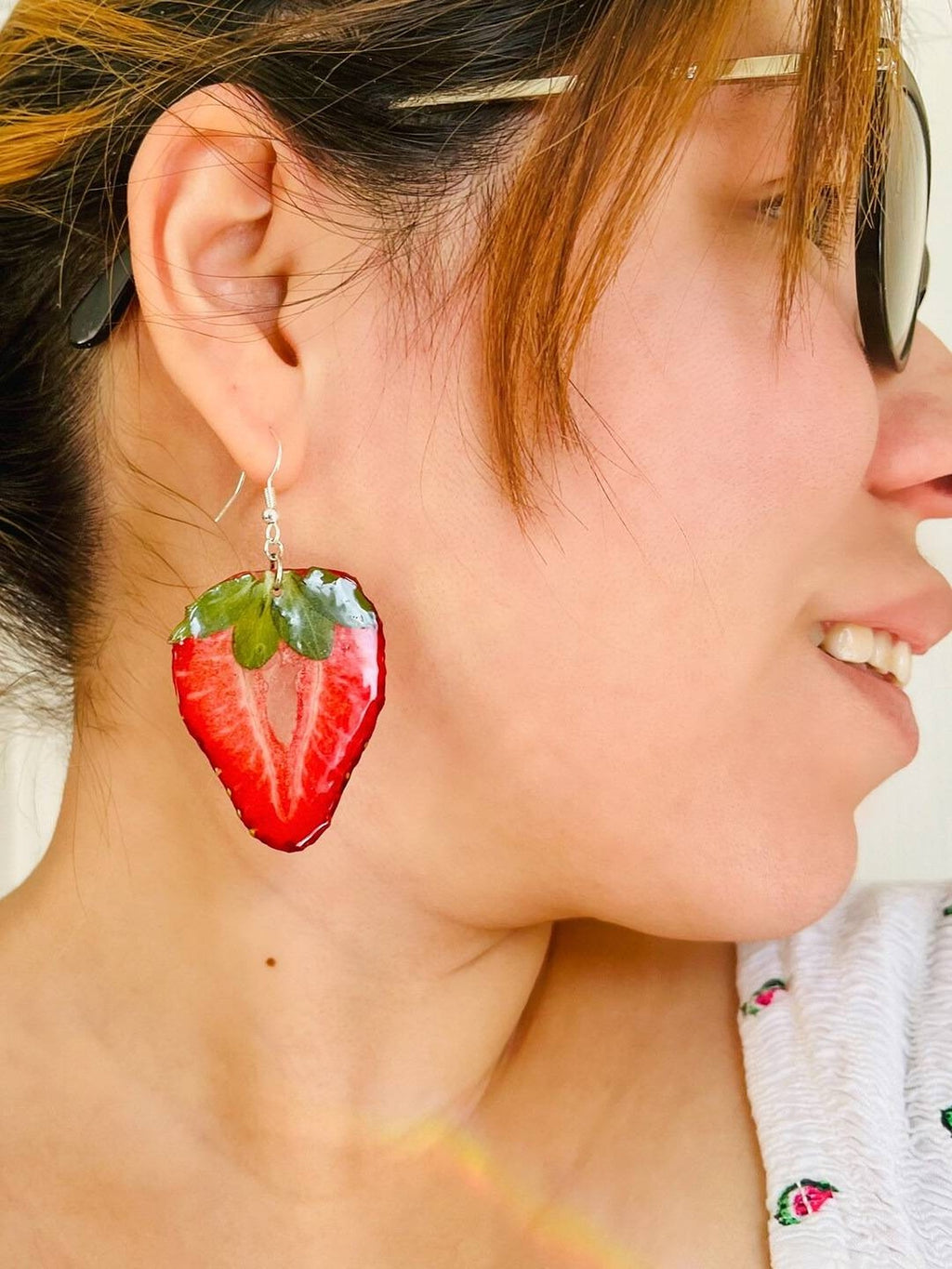 Strawberry Earring