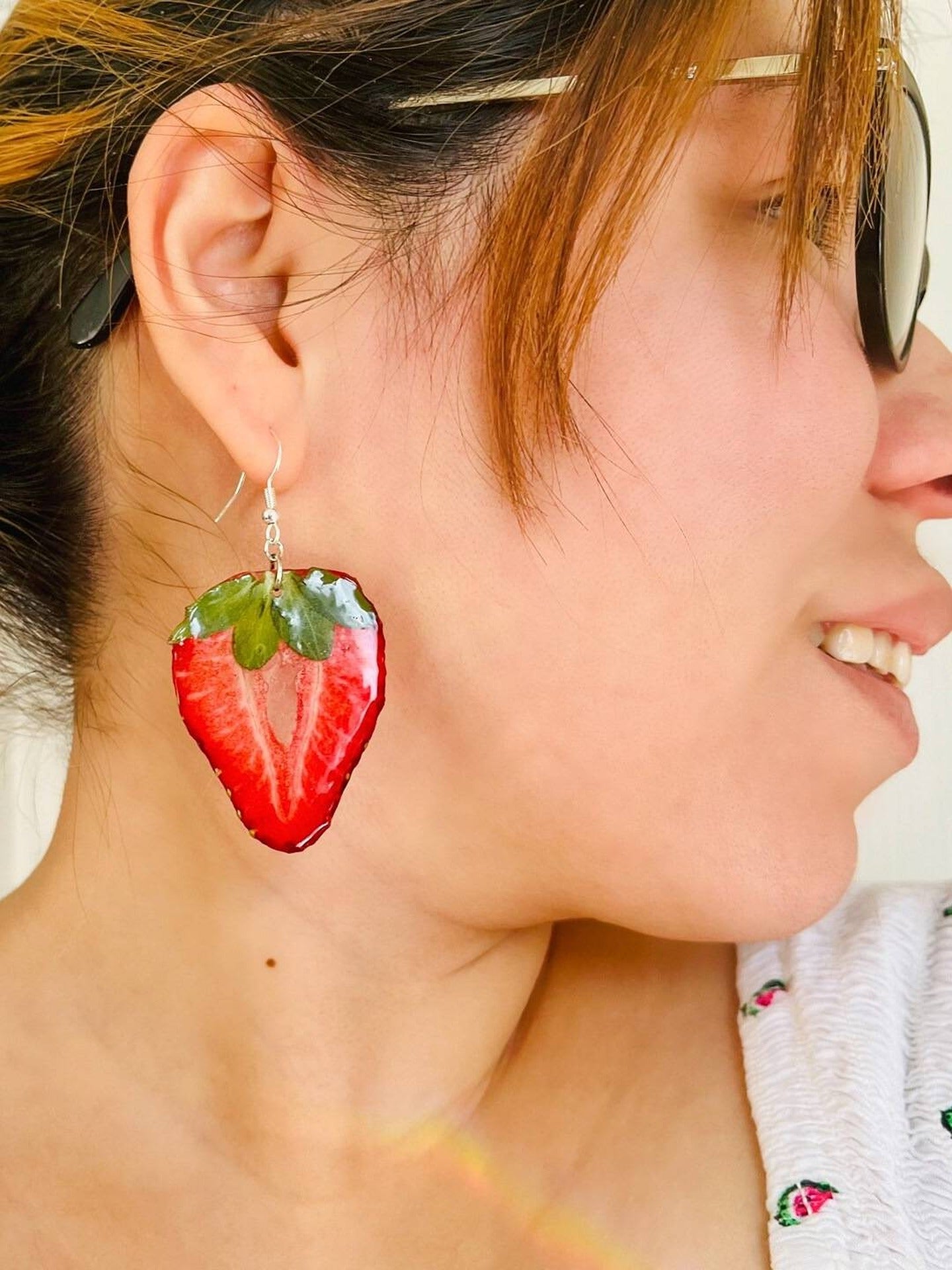 Strawberry Earring