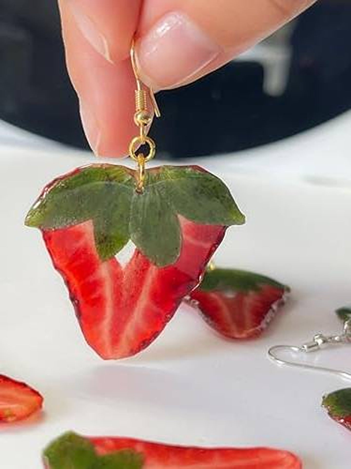 Strawberry Earring