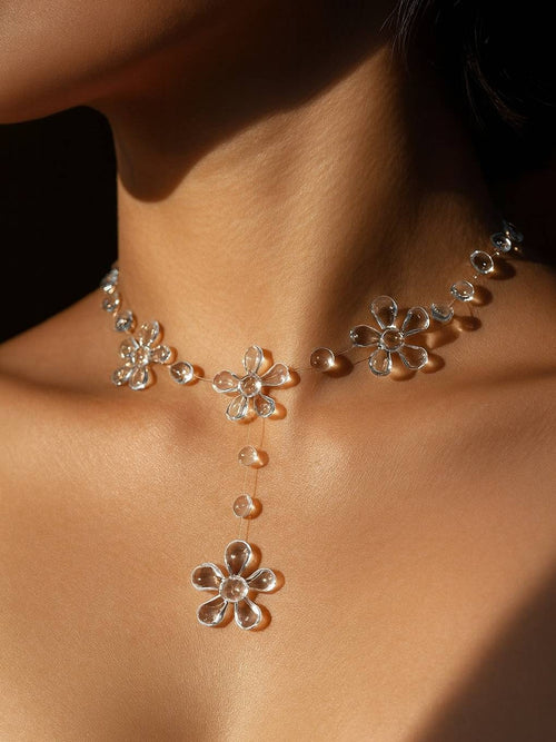 Summer Hippie Flower Necklace