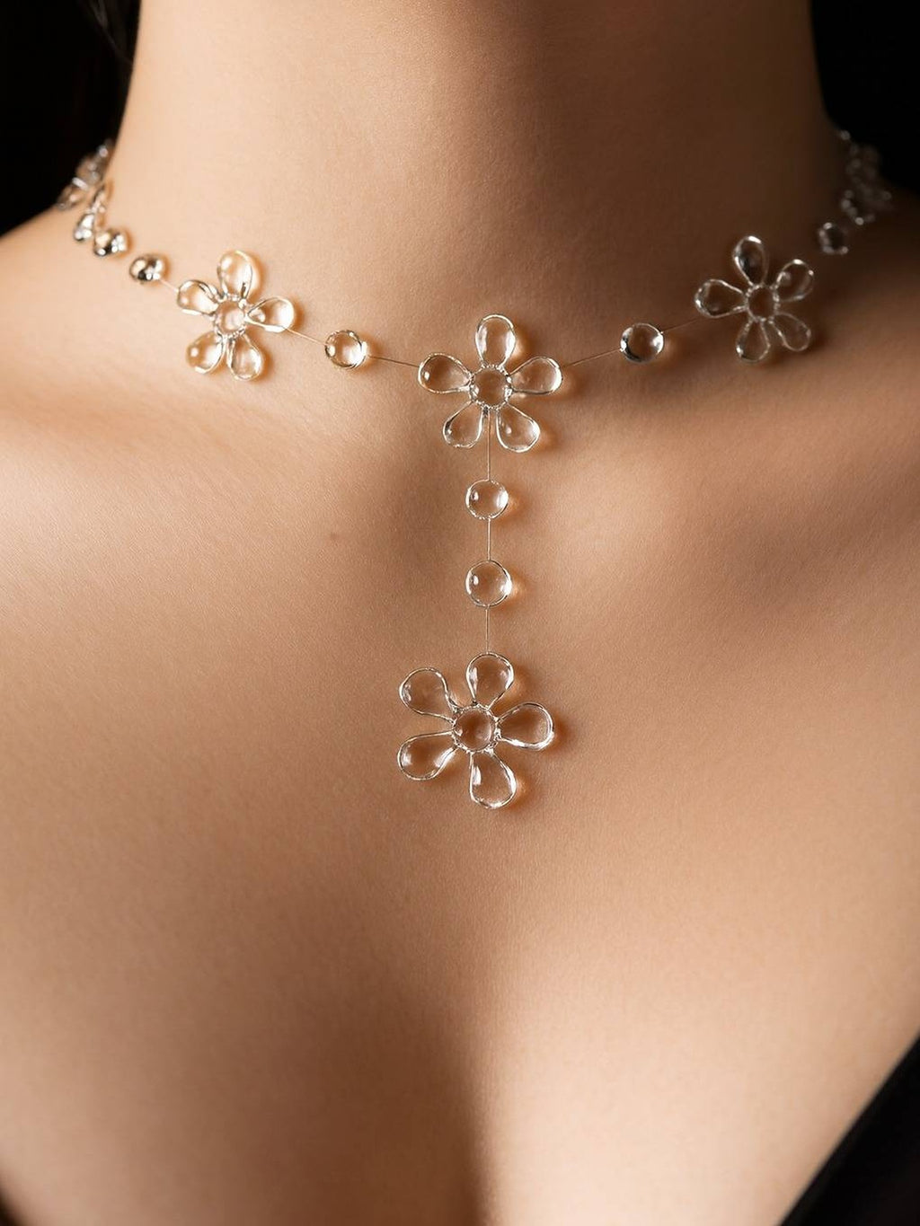 Summer Hippie Flower Necklace