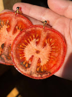 Tomato Earring