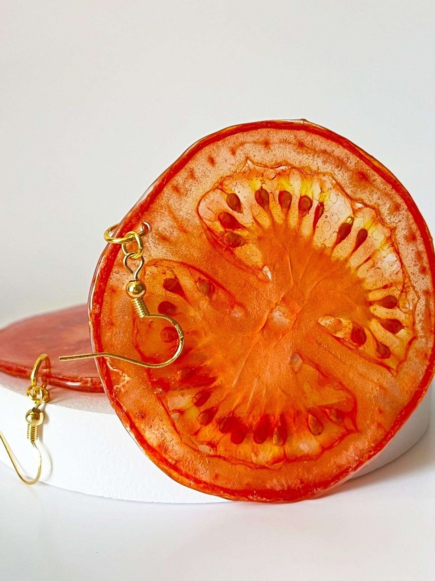 Tomato Earring