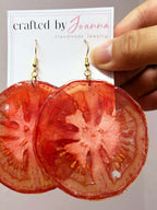 Tomato Earring