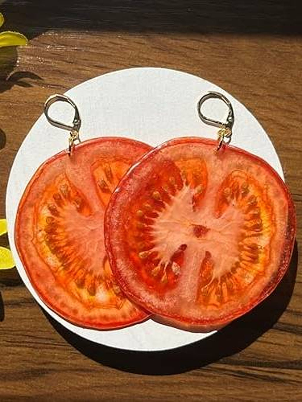 Tomato Earring