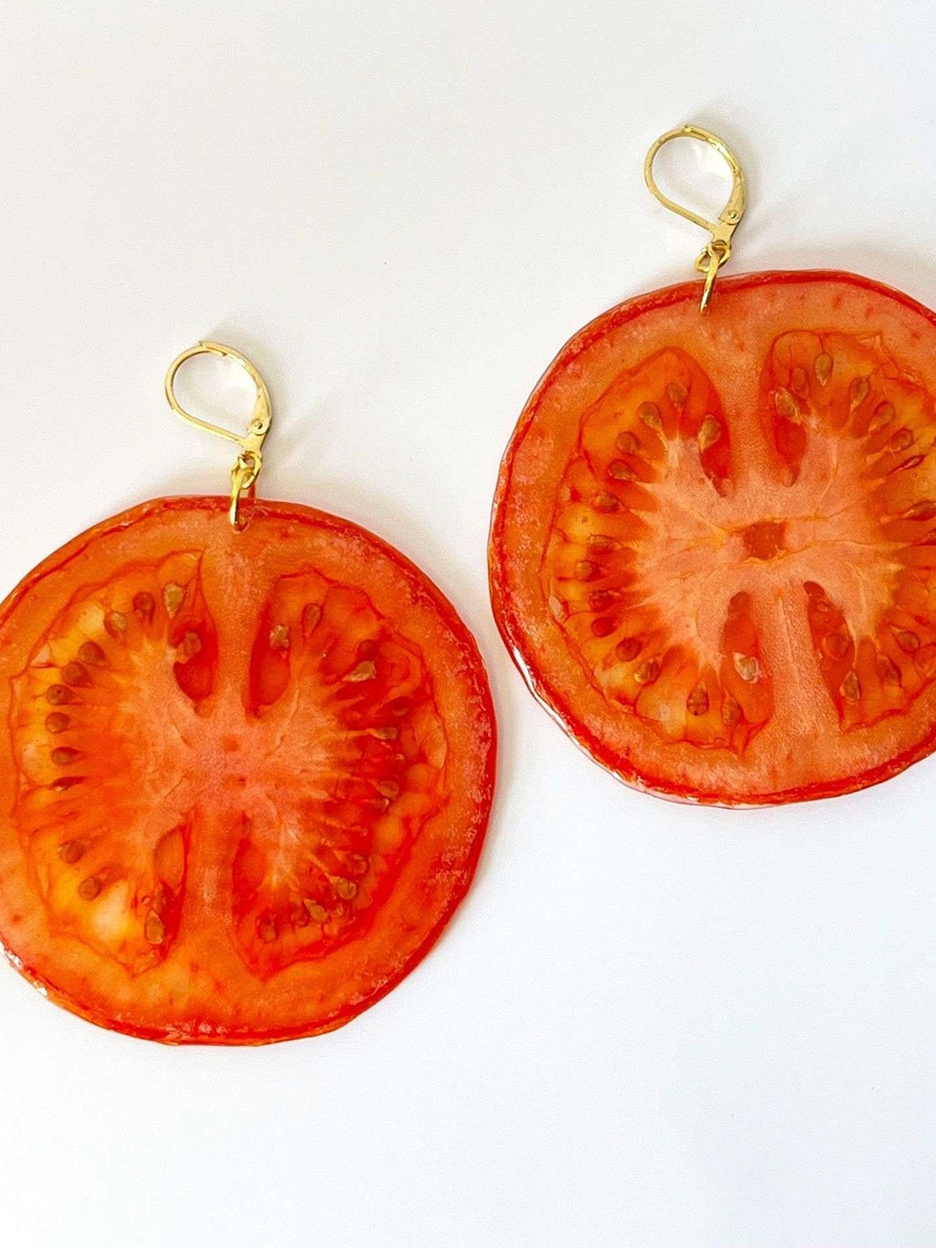 Tomato Earring