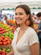Tomato Earring