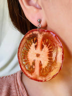 Tomato Earring