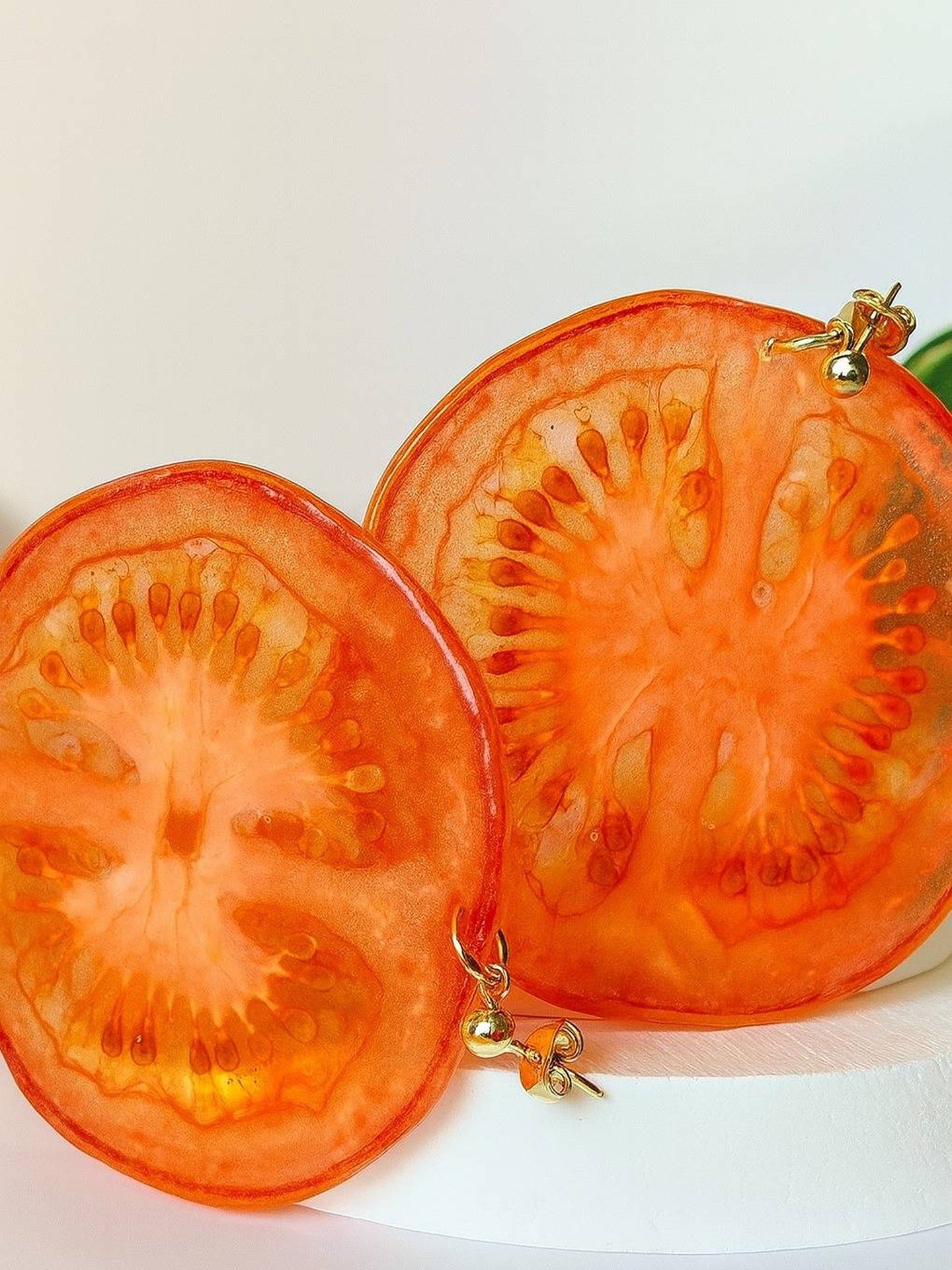 Tomato Earring
