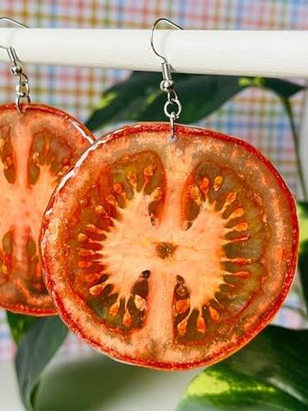 Tomato Earring