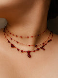 Vampish Blood Drip Necklace