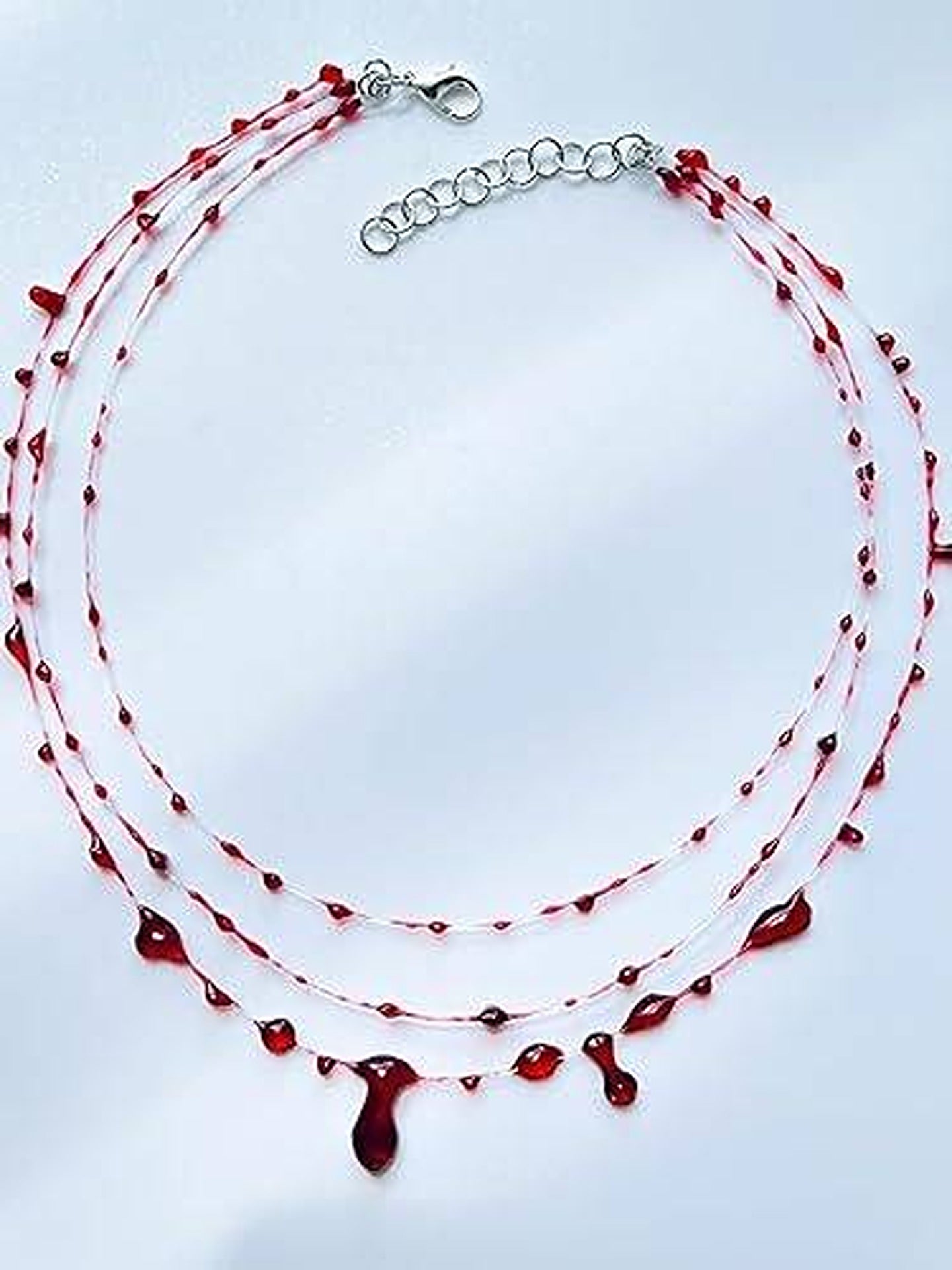 Vampish Blood Drip Necklace