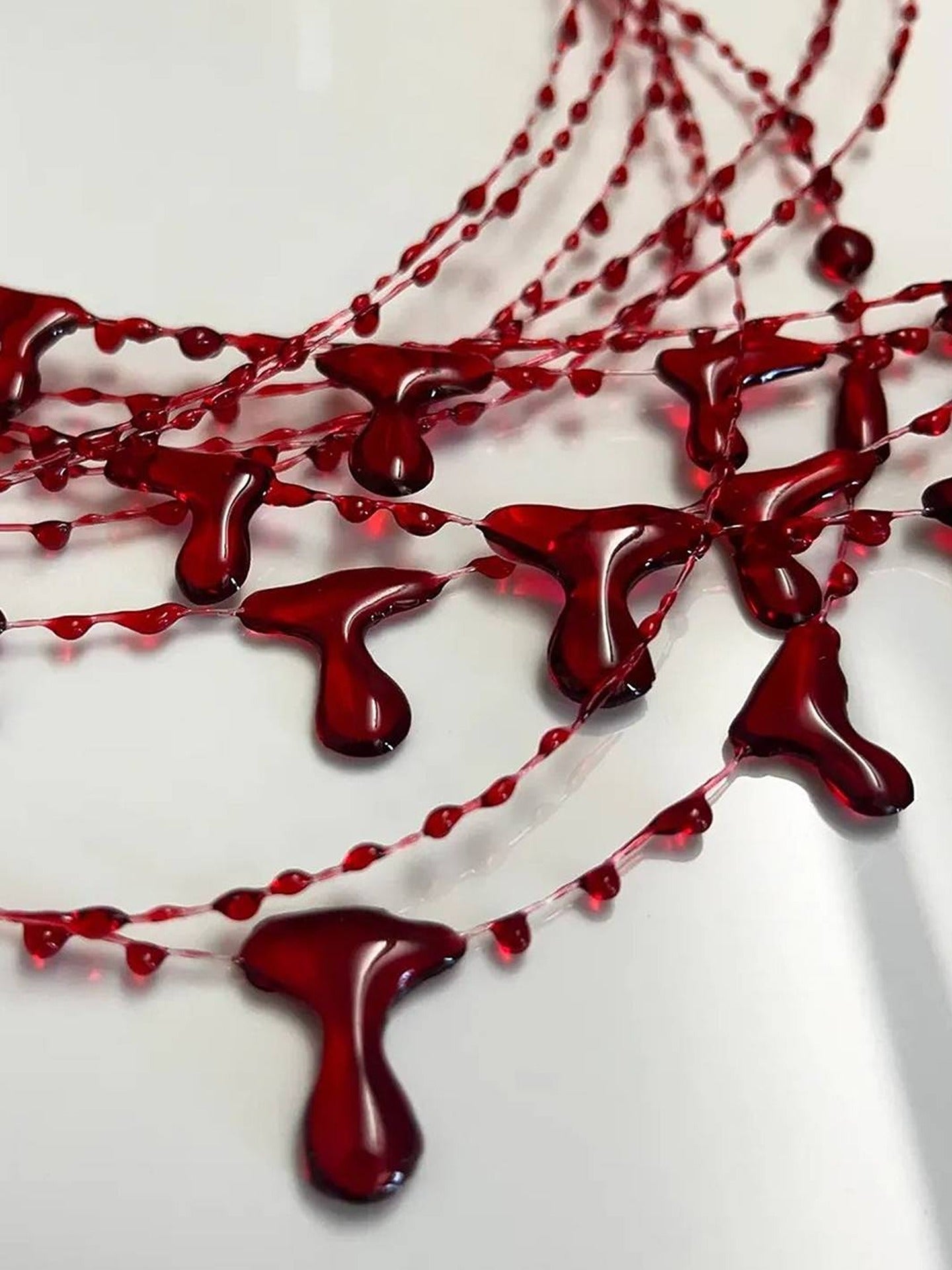 Vampish Blood Drip Necklace